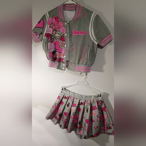 Bad B*tch Pink and Gray Costume Set